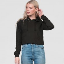 FELPA DONNA CROPPED HOODIE 